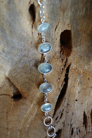 Sterling Silver with Natural Stone Bracelet