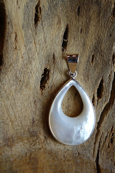 Sterling Silver with Natural Stone Pendant